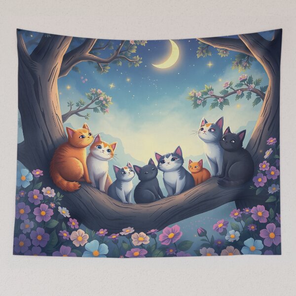 Item preview, High Up Kitties designed and sold by JazzPWall.