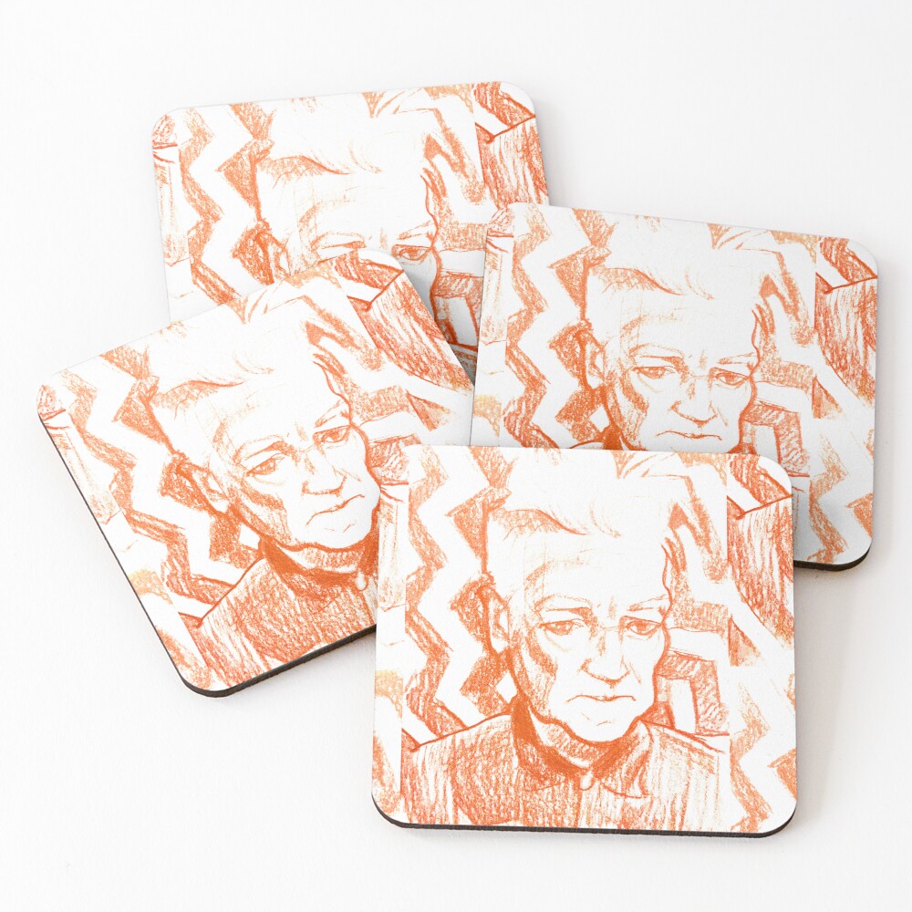 Item preview, Coasters (Set of 4) designed and sold by RagsDrag.