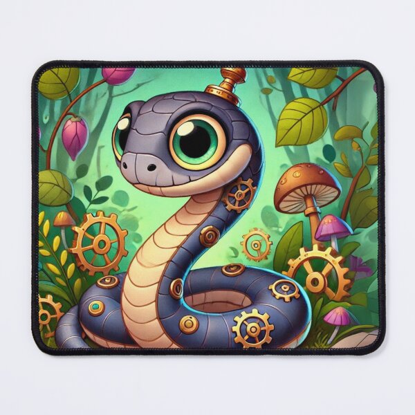 Item preview, Steampunk Smooth Snake designed and sold by Sillytoe.