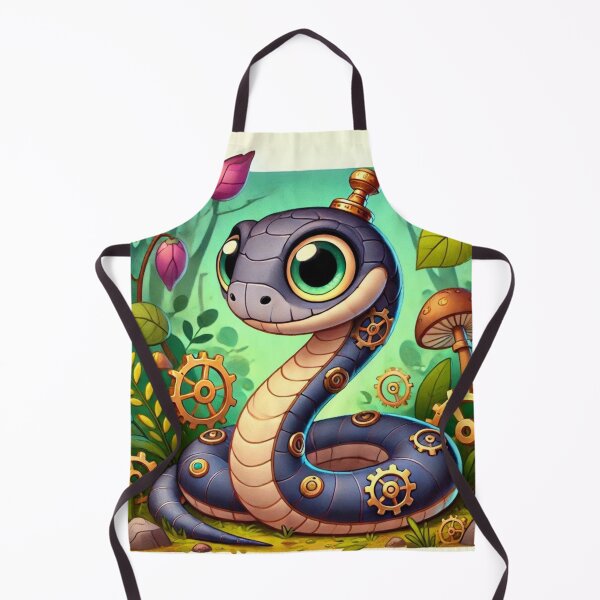 Item preview, Steampunk Smooth Snake designed and sold by Sillytoe.