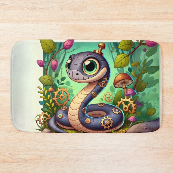 Item preview, Steampunk Smooth Snake designed and sold by Sillytoe.