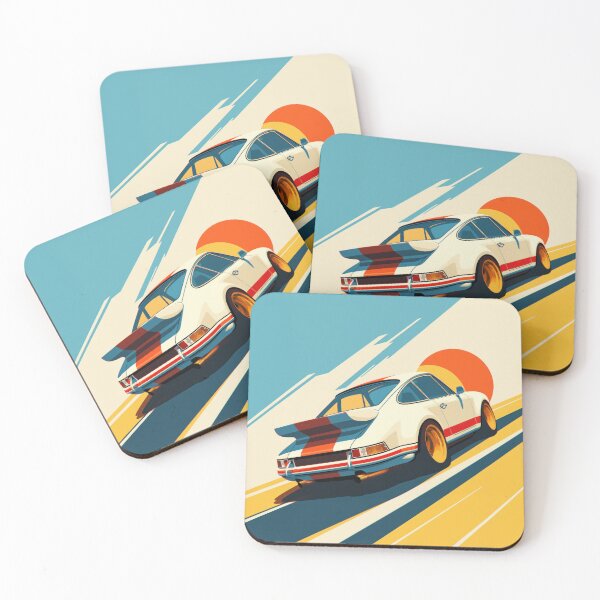 Item preview, Vista trasera del Porsche 964 Turbo designed and sold by blackdogshop.