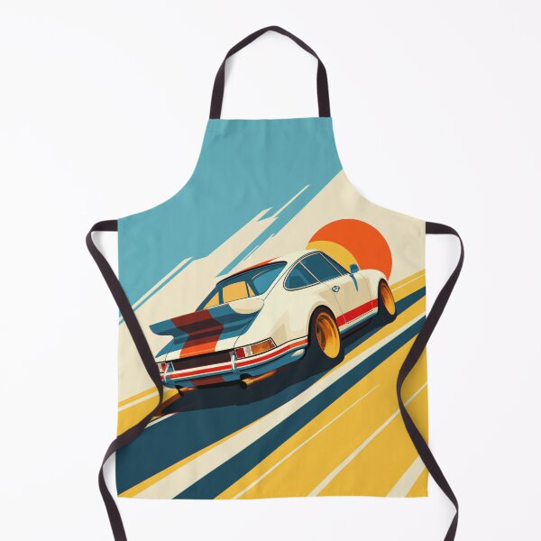 Item preview, Porsche 964 Turbo Rear View Print designed and sold by blackdogshop.