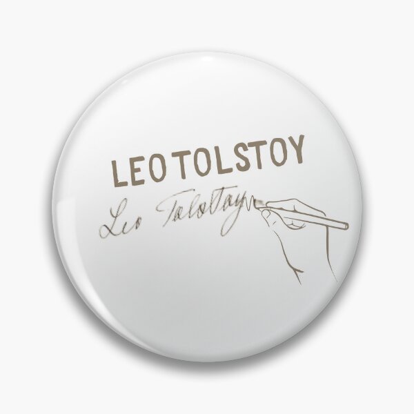Item preview, Leo Tolstoy Signature designed and sold by Writer Quotes.
