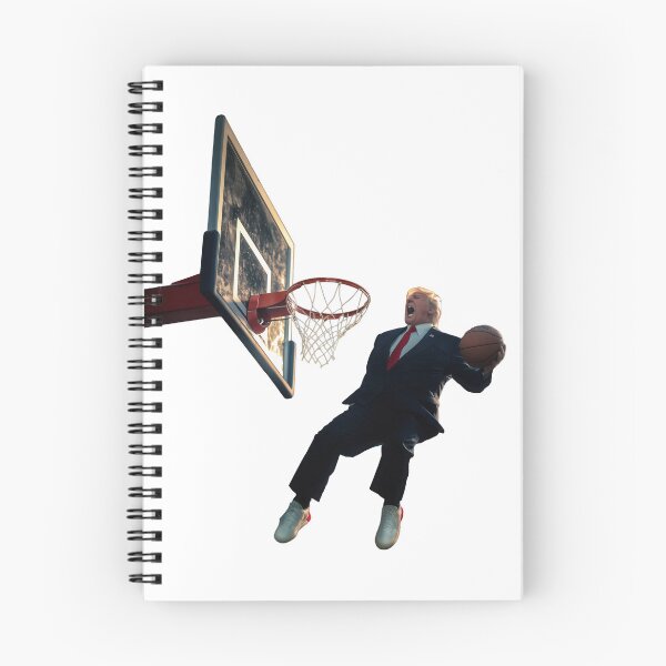 Item preview, Trump Slam Dunk - YUGE Basketball Moment designed and sold by MangataEyes.
