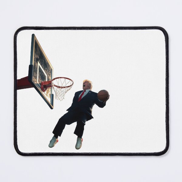 Item preview, Trump Slam Dunk - YUGE Basketball Moment designed and sold by MangataEyes.