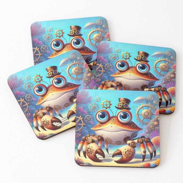 Item preview, Steampunk Snow Crab designed and sold by Sillytoe.