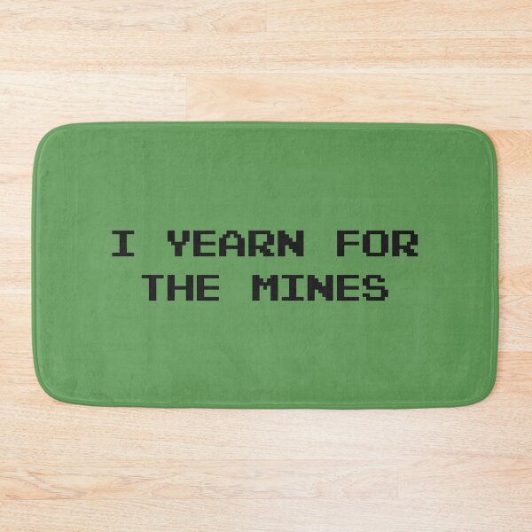 Item preview, Pixel I Yearn For The Mines designed and sold by Skull Fern.