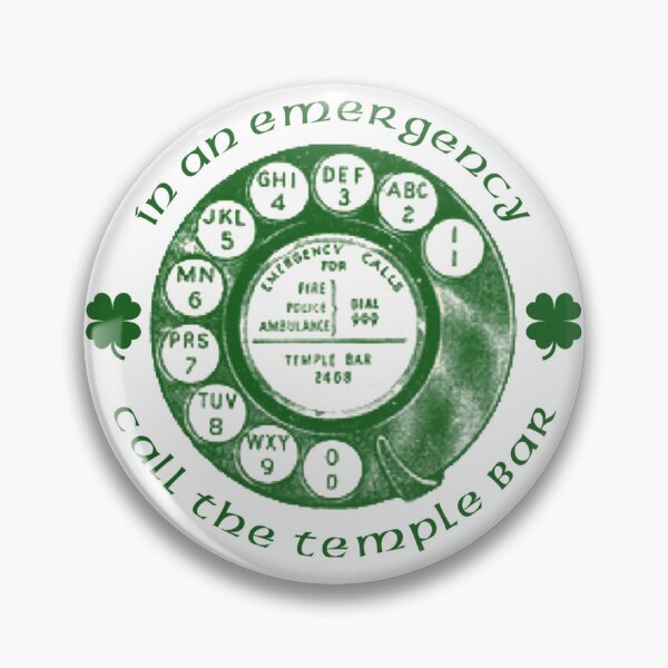 Artikelvorschau, Im Notfall ruf die Temple Bar an! - Frühlingsgeschenk zum St. Patrick's Day entworfen und verkauft von SSustainable.