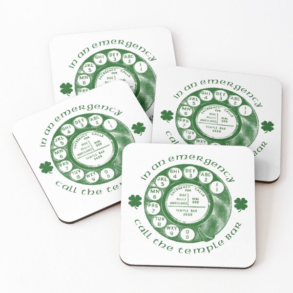 Item preview, In An Emergency Call the Temple Bar! - St. Patrick's Day Spring gift designed and sold by SSustainable.