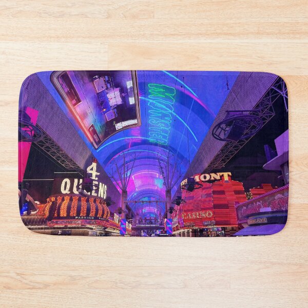 Item preview, Fremont Street, Las Vegas, Nevada, nighttime designed and sold by SafariByMarisa.