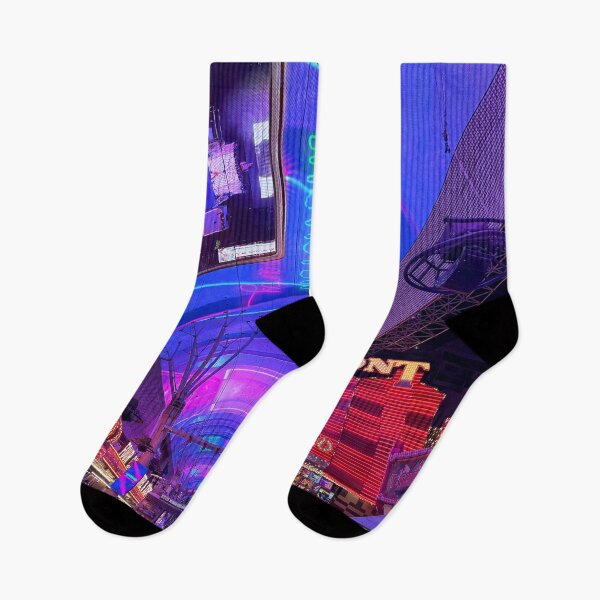 Item preview, Fremont Street, Las Vegas, Nevada, nighttime designed and sold by SafariByMarisa.