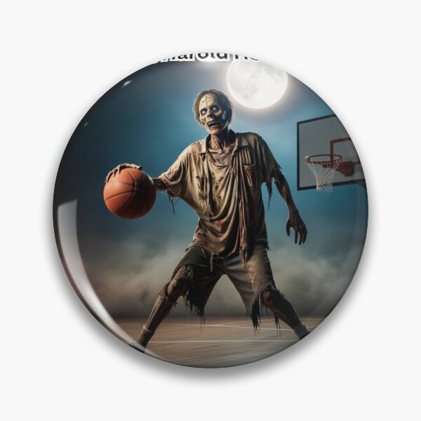 Item preview, Zombie Basketball Player, Dead Harold Hooper designed and sold by FroggyFly Designs.