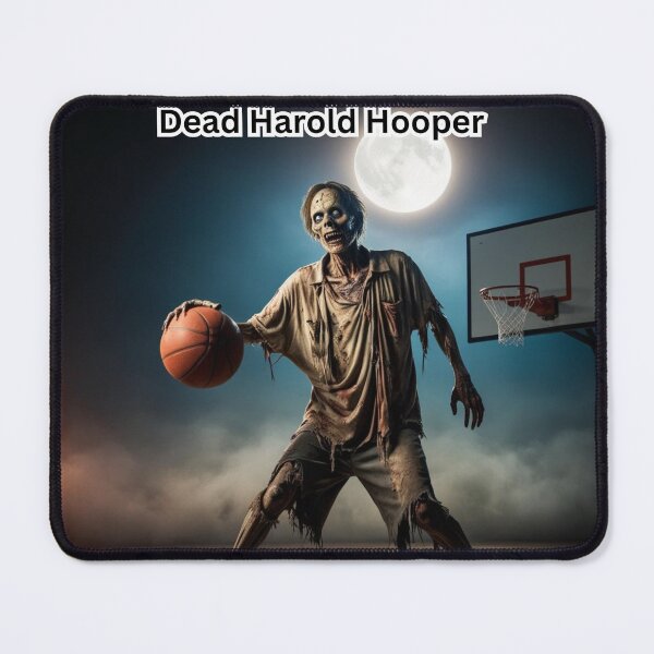 Item preview, Zombie Basketball Player, Dead Harold Hooper designed and sold by FroggyFly Designs.