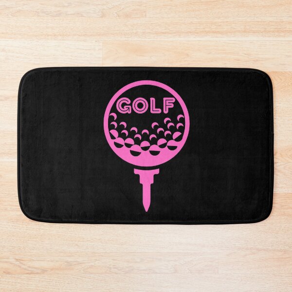 Item preview, Golf Ball and Tee (Pink) designed and sold by ThirdEyeAlien.