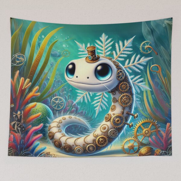 Item preview, Steampunk Snowflake Eel designed and sold by Sillytoe.