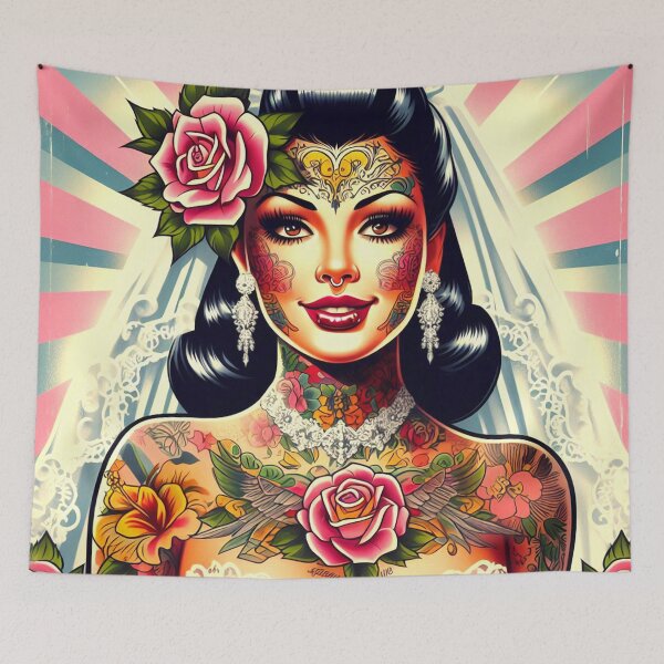 Item preview, Tattooed Bride designed and sold by PulpVintage.