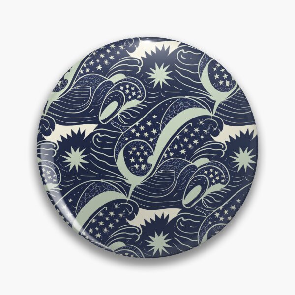 Artikelvorschau, Traditionelles blau-weißes Adire-Kaleidoskop-Batikmuster – Zeitloses afrikanisches Textildesign für Mode und Dekor entworfen und verkauft von Collision19.