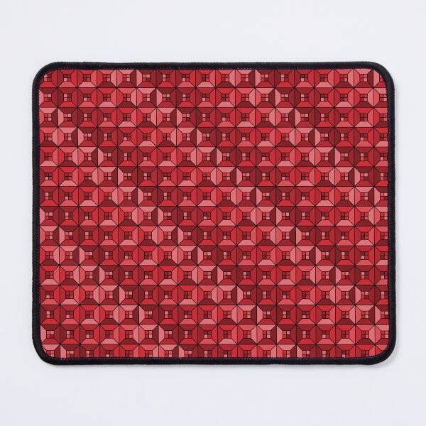 Item preview, Red Squares Inside Squares designed and sold by Lindsey Popejoy.