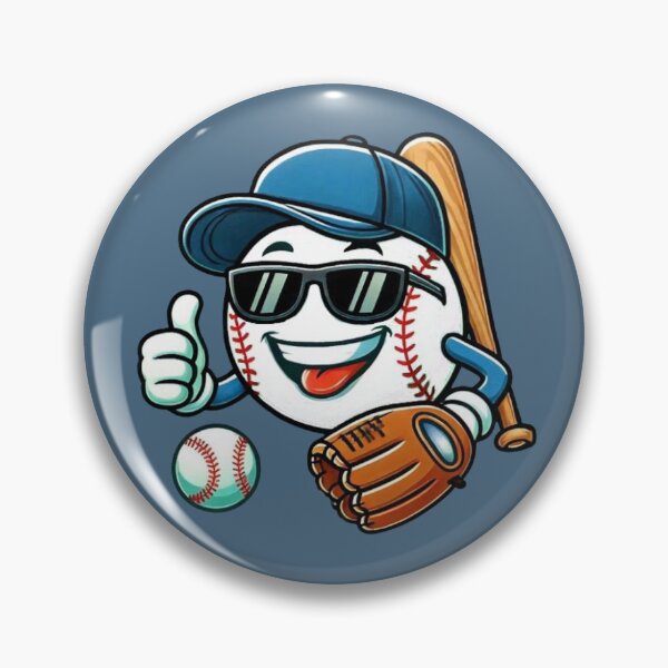 Item preview, Baseball Mascot designed and sold by Myra365Art.