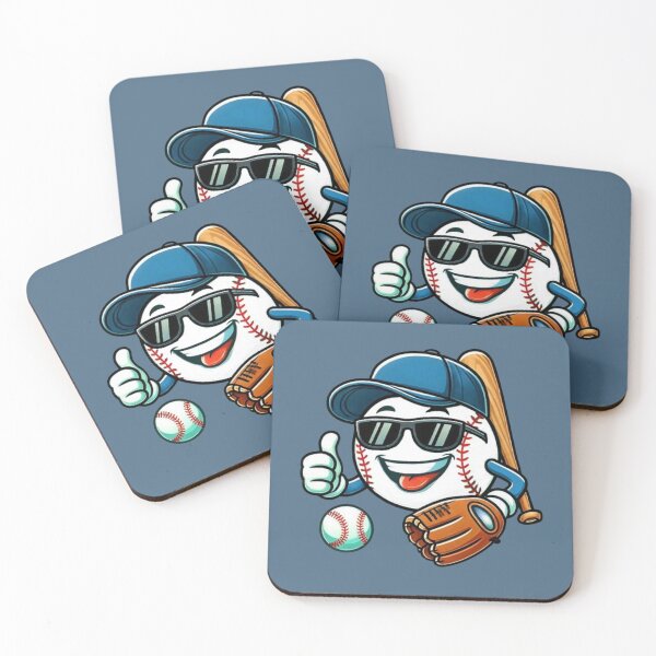 Item preview, Baseball Mascot designed and sold by Myra365Art.