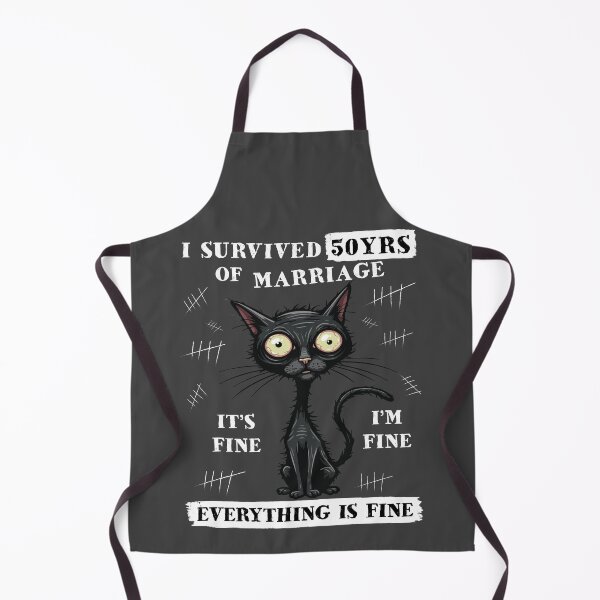 Item preview, I Survived 50 Years Of Marriage Funny Gold Wedding Husband designed and sold by d247.