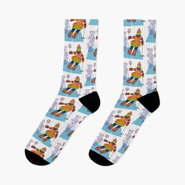 Item preview, When Hell Freezes Over I'll Ski There, Too! Skier Gift designed and sold by SSustainable.