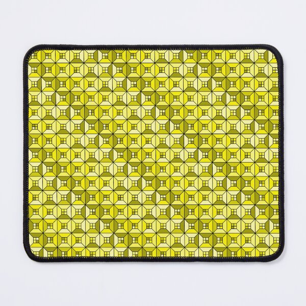 Item preview, Yellow Squares Inside Squares designed and sold by Lindsey Popejoy.
