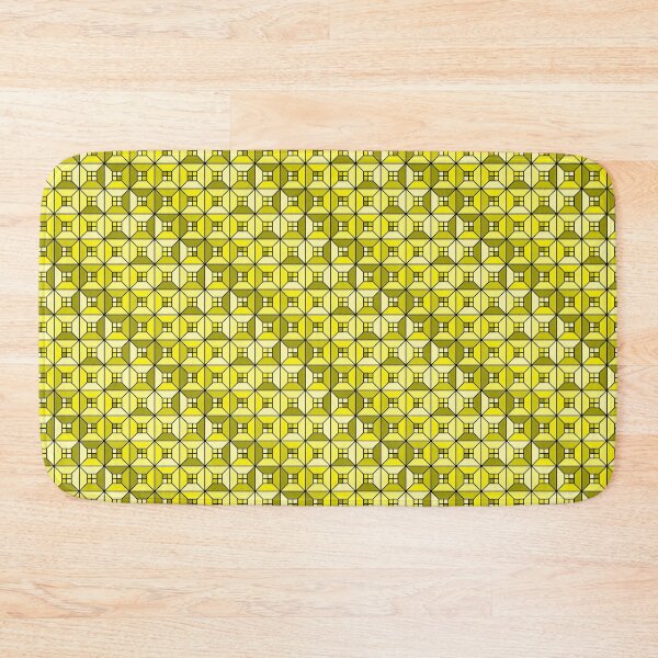 Item preview, Yellow Squares Inside Squares designed and sold by Lindsey Popejoy.