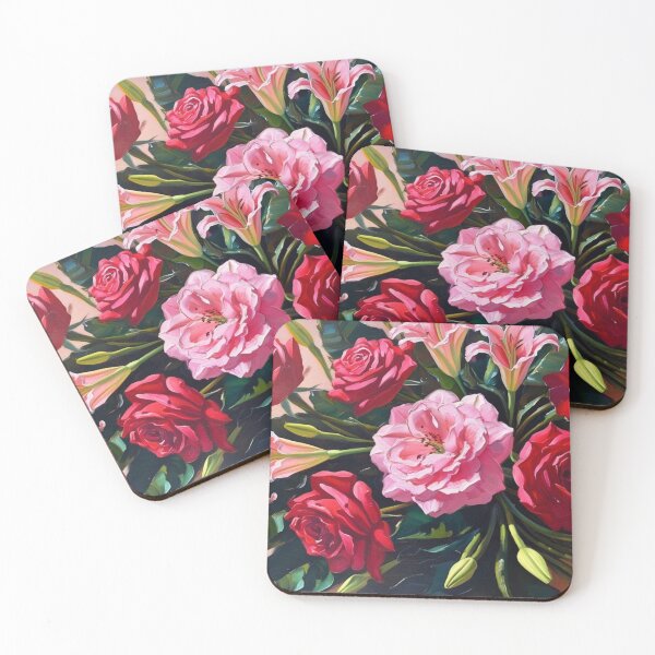 Item preview, Roses and Lillies designed and sold by Valentinenight.