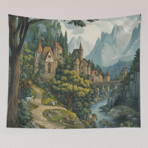 Item preview, Fantasy Landscape designed and sold by Rtymer.