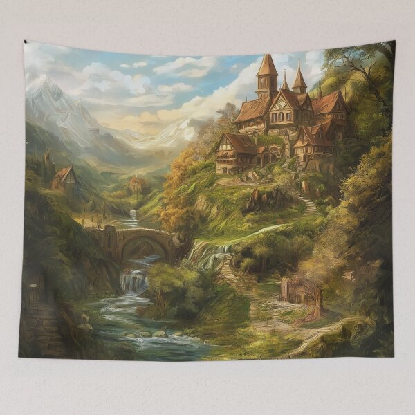 Item preview, Fantasy Landscape designed and sold by Rtymer.