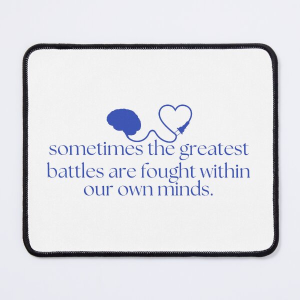 Item preview, "sometimes the greatest battles are fought within our own minds." -fourth wing, rebecca yarros designed and sold by madebysam :).