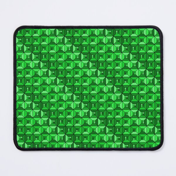Item preview, Green Squares Inside Squares designed and sold by Lindsey Popejoy.