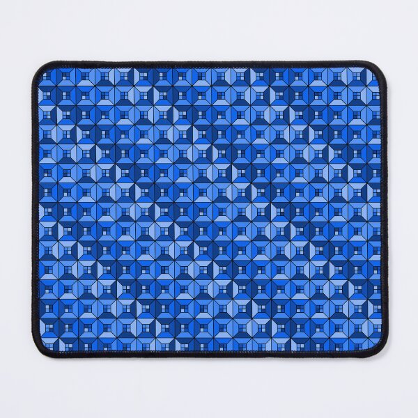 Item preview, Blue Squares Inside Squares designed and sold by Lindsey Popejoy.