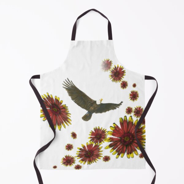 Item preview, American Bald Eagle and Wildflower designed and sold by CDT Art.