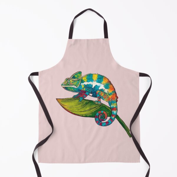 Item preview, Jungle Chameleon , nature Chameleon on a Leaf, reptile aesthetic  designed and sold by Wildlife2021.