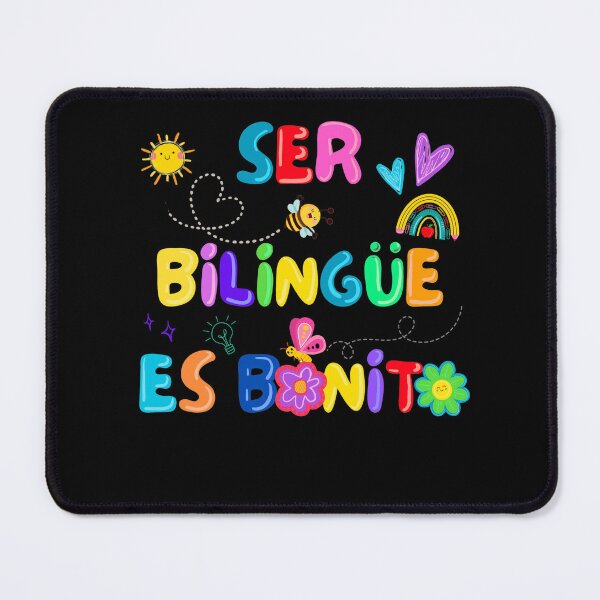 Item preview, Ser Bilingüe Es Bonito – Colorful Bilingual Pride Design designed and sold by Teacher2Nerds.