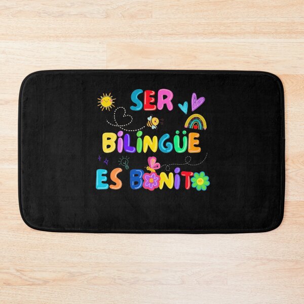 Item preview, Ser Bilingüe Es Bonito – Colorful Bilingual Pride Design designed and sold by Teacher2Nerds.