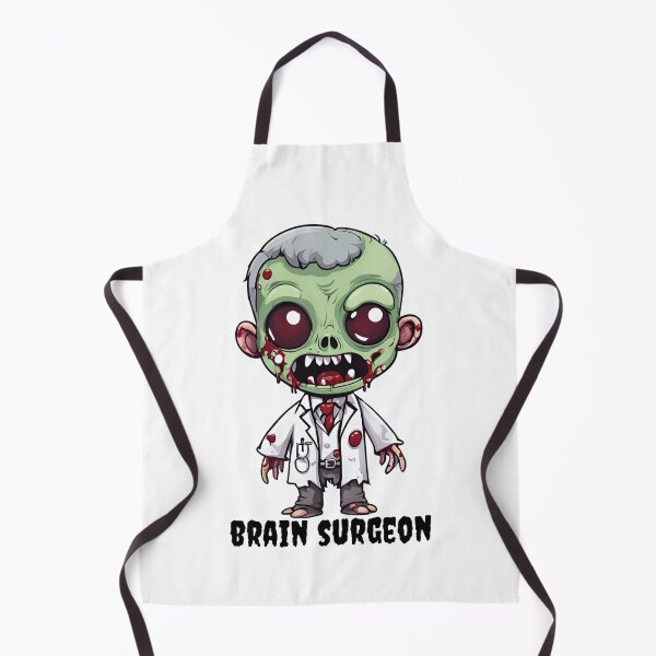 Item preview, Copy of Brain Surgeon, Funny Brain Surgeon, funny doctor design, Dr art, Silly Zombie designed and sold by Nicolelynndecor.
