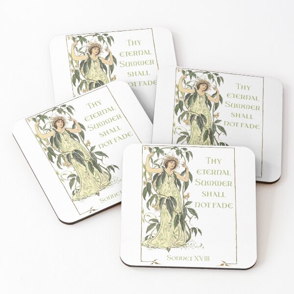 Item preview, Thy Eternal Summer Shall Not Fade. Sun at Its Zenith, Shakespeare designed and sold by SSustainable.
