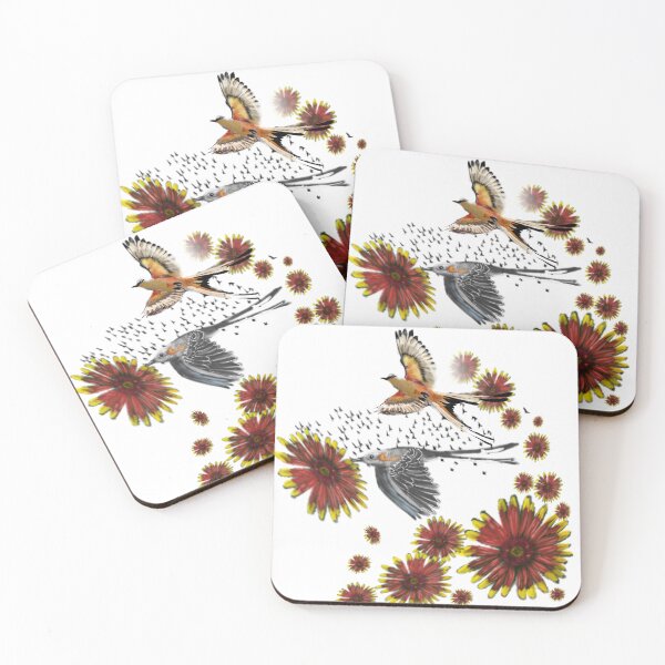 Item preview, Scissortail Flycatchers designed and sold by CDT Art.