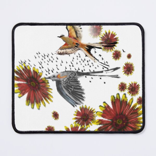 Item preview, Scissortail Flycatchers designed and sold by CDT Art.