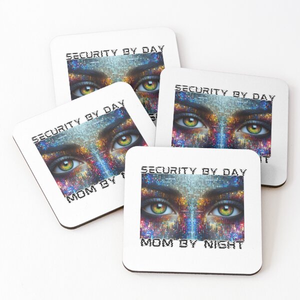 Item preview, Security by Day, Mom by Night – Cybersecurity Supermom Design designed and sold by Teacher2Nerds.