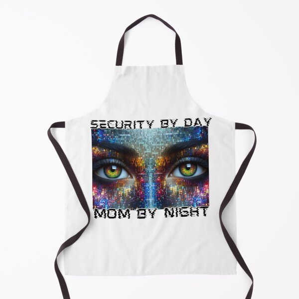 Item preview, Security by Day, Mom by Night – Cybersecurity Supermom Design designed and sold by Teacher2Nerds.
