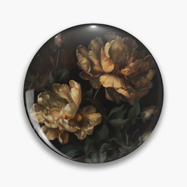 Item preview, Gold Neutral Moody Floral designed and sold by CopelandAndCo.