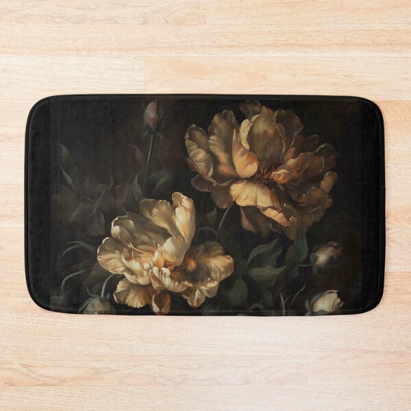 Item preview, Gold Neutral Moody Floral designed and sold by CopelandAndCo.