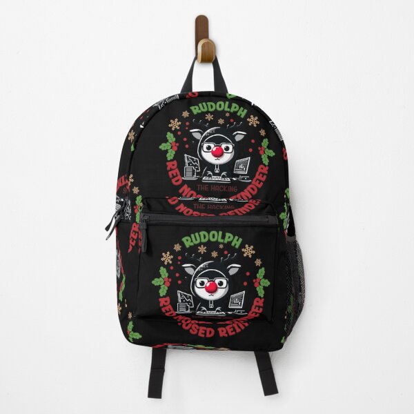 Item preview, Rudolph the Hacking Red-Nosed Reindeer – Funny Christmas Tech Design designed and sold by Teacher2Nerds.