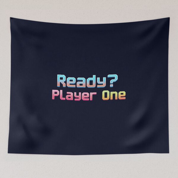 Item preview, Ready? Player One: Neon Pixel  designed and sold by Jollys-ArtShop.