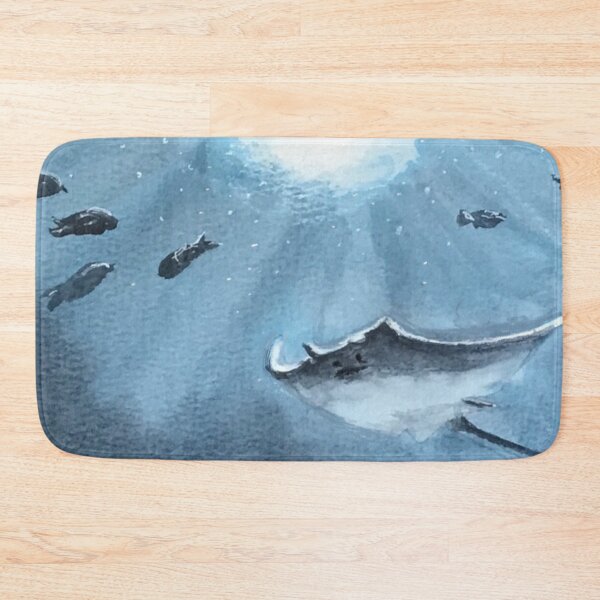 Item preview, Ray in blue ocean designed and sold by NathBros.